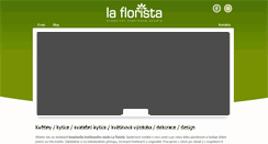 Desktop Screenshot of laflorista.cz